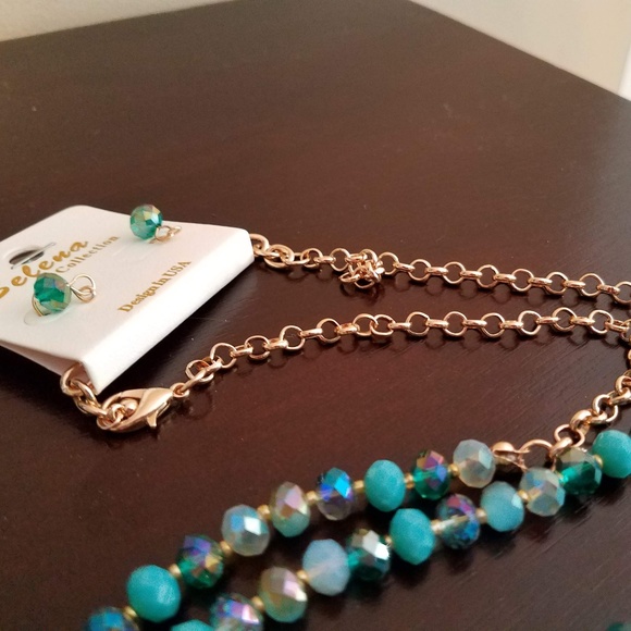 LAST 2! Long Tassel Necklace Set - Picture 5 of 8